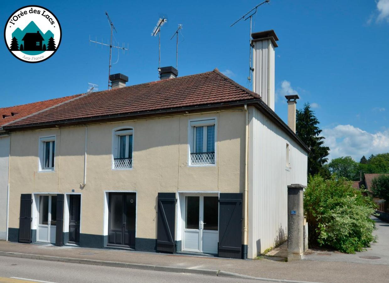 L'Orée des Lacs  Pont-de-Poitte Exterior foto